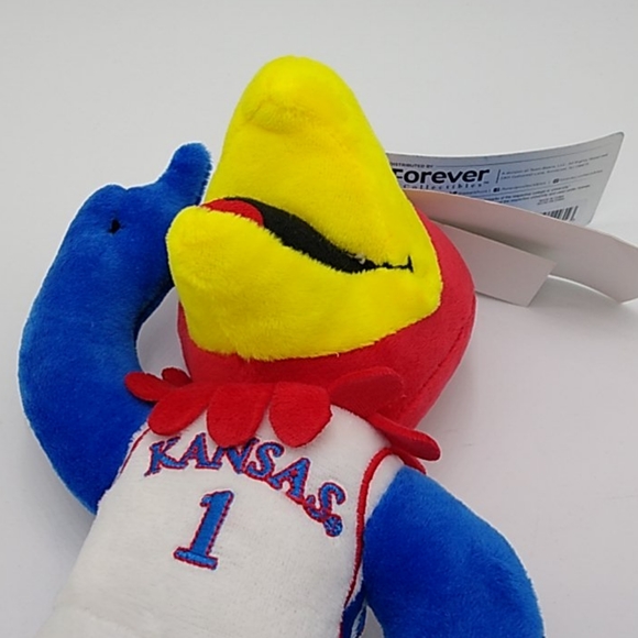 Kansas Jayhawks plush bird Forever Collectibles - Picture 7 of 8